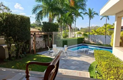 Casa alto padrão com 5 suítes à venda, 571 m² por r$ 3.999.770 - arboreto dos jequitibás (sousas) - campinas/sp