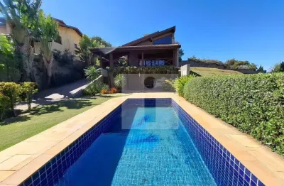 Casa com 4 quartos para alugar, 390 m² por r$ 13.331/mês - condomínio jardim botânico (sousas) - campinas/sp