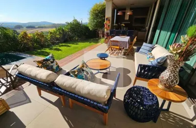 Casa com 4 dormitórios à venda, 330 m²  no ville sainte helene - sousas - campinas.