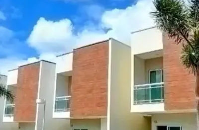 Casa em condomínio para venda em eusébio, pires façanha, 3 dormitórios, 3 suítes, 4 banheiros, 2 vagas