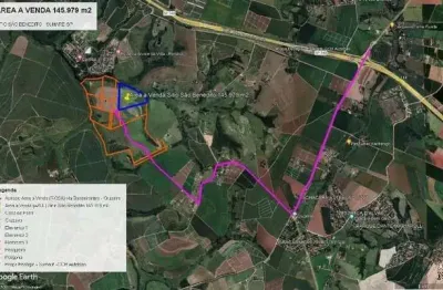 Terreno à venda na chácara cruzeiro do sul, sumaré , 145979 m2 por r$ 12.000.000