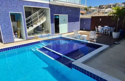 Casa em condomínio fechado com 4 quartos à venda na estrada deodoro de azevedo, ogiva, cabo frio, 210 m2 por r$ 850.000