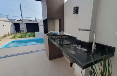 Casa 3 quartos com piscina e terraço pedra de guaratiba rj
