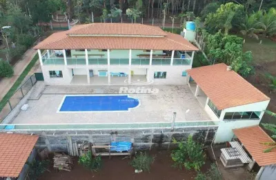 Chacara à venda, 4 quartos, zona rural - uberlândia/mg - rotina imobiliária