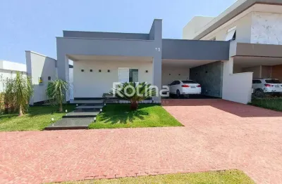 Casa condomínio fechado à venda, 3 quartos, residencial reserva dos ipês - uberlândia/mg - rotina imobiliária