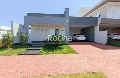 Casa condomínio fechado à venda, 3 quartos, residencial reserva dos ipês - uberlândia/mg - rotina imobiliária