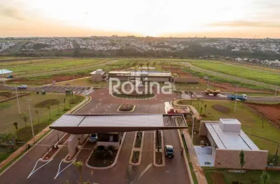 Terreno condomínio fechado à venda, cond. tamboré - uberlândia/mg - rotina imobiliária