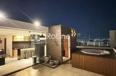 Cobertura à venda, 4 quartos, tubalina - uberlândia/mg - rotina imobiliária