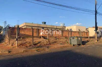 Terreno à venda, esquina no bairro custódio pereira em uberlândia/mg