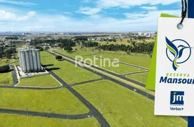 Terreno à venda, mansour - uberlândia/mg - rotina imobiliária