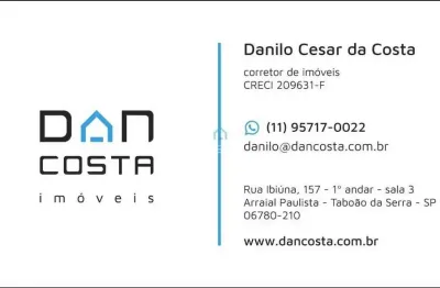 Terreno à venda no Jardim Mirna, Taboão da Serra 