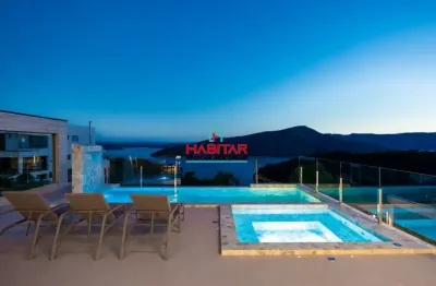 Oportunidade!! luxuosa casa em escarpas do lago em capitólio/mg!!