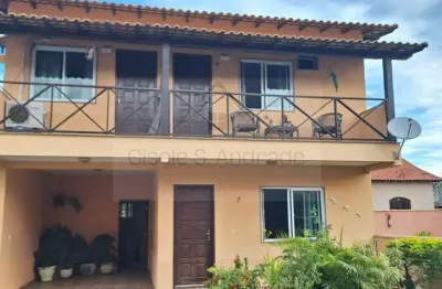 Casa em condomínio para venda em saquarema, boqueirão, 3 dormitórios, 1 suíte, 3 banheiros, 1 vaga