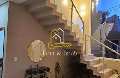 Casa em condomínio fechado com 3 quartos à venda na Avenida Deputado Federal Mário Eugênio, Residencial Village Damha II, Araraquara