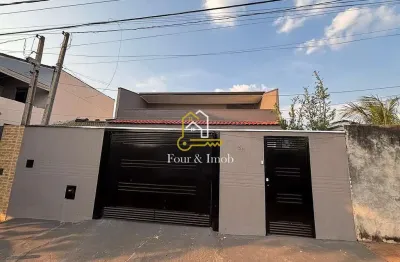 Casa com 3 quartos à venda na Avenida Georgina Porfírio Valente, Jardim Residencial Lupo II, Araraquara