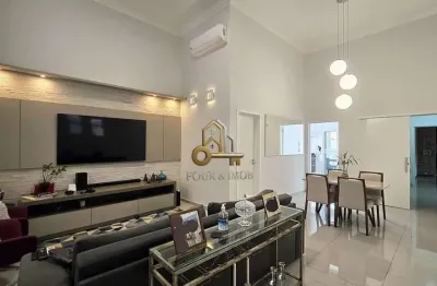 Casa em condomínio fechado com 3 quartos à venda na Avenida das Bromélias, Residencial Village Damha II, Araraquara