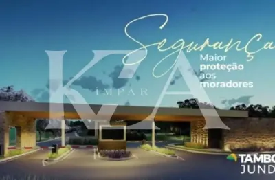 Terreno à venda no condomínio de alto padrão tamboré caxambu- jundiaí!- permuta por apartamento novo