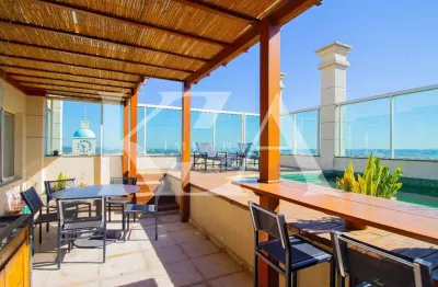 Apartamento cobertura com 360 m² e 4 suítes à venda no condomínio cittá di firenze, jardim ana maria em jundiaí