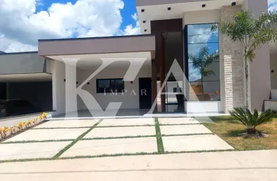 Casa /condomínio alto padrão ,indaiatuba  3 suítes , 2 salas, 4 vagas de garagem - 205m²
