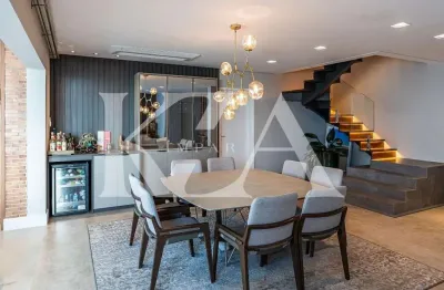 Reserva alta vista- cobertura duplex com 287m2- 4 suítes- 6 vagas cobertas com depósito- analisa permuta