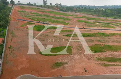 Terreno à venda no condomínio tamboré jundiaí, bairro caxambu