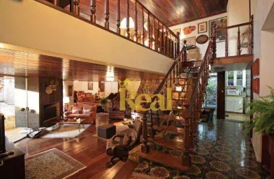 Sobrado, 450 m² - venda por r$ 5.100.000,00 ou aluguel por r$ 36.775,00/mês - alto de pinheiros - são paulo/sp