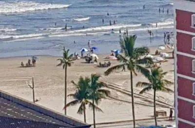 Imóveis na praia para venda em praia grande, tupi, 2 dormitórios, 1 suíte, 1 banheiro, 1 vaga