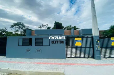 Casa com 2 quartos para alugar na Rua Alberto Werner, Gravata, Navegantes