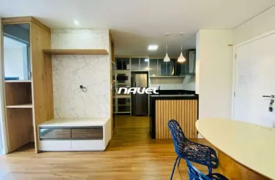 Apartamento mobiliado para locação anual na quadra do mar, no bairro gravata de navegantes/sc
