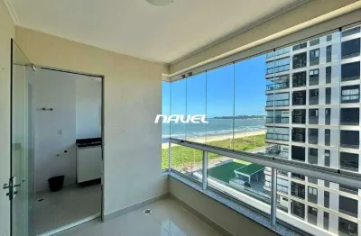 Apartamento para locação anual, prédio frente mar no Centro de Navegantes/SC