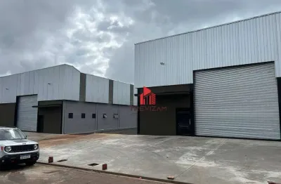 Galpão comercial para locação em são josé do rio preto-sp, bairro distrito industrial doutor carlos arnaldo e silva, 1 sala, 4 banheiros, 4 vagas de g