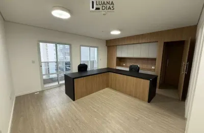 Sala comercial integrada, mobiliada - no bairro boqueirão na praia grande