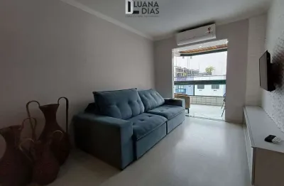 Apartamento para locação no forte - 2 dormitórios, sendo 1 suítes, mobiliado.