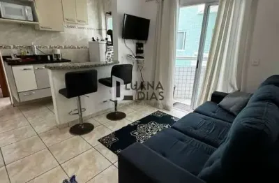Apartamento de 1 dormitório a venda no bairro boqueirão - praia grande, sp
