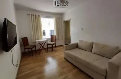 Apartamento a venda no canto do forte - 1 dormitório, mobiliado.