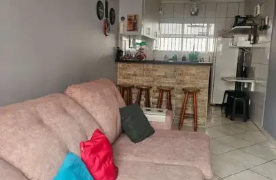 Apartamento a venda no canto do forte - 1 dormitório, mobiliado.