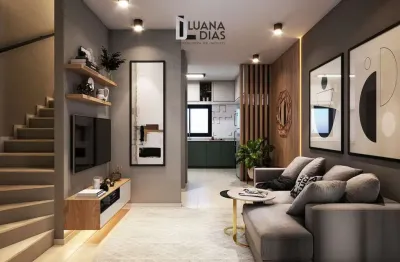 Oportunidade lançamento! casa de condomínio a venda no canto do forte- 2 suítes.