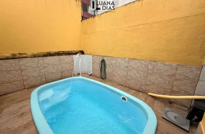 Casa para venda ou locação no canto do forte  2 dorm com piscina e churrasqueira
