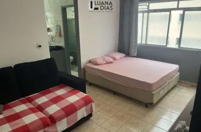 Kitão locação, 01 dormitório mobiliado no canto do forte r$1.800,00 pacote