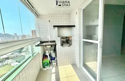 Apto 1 dorm  semi mobiliado na guilhermina com lazer completo