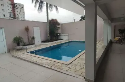 Casa alto padrão mobiliada no canto do forte 3 dorm - piscina - venda ou locação