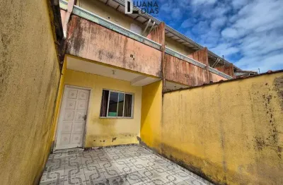 Casa individual para locação no tude bastos/pg - 2 dormitórios.