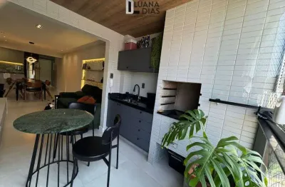 Apto 2 dorm com suíte - mobiliado e lazer completo no boqueirão