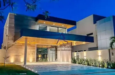 Casa com 4 dormitórios à venda, 314 m² por r$ 2.900.000,00 - jacuhy - serra/es