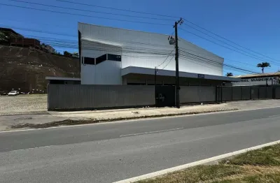 Galpão para alugar, 2743 m² por r$ 65.000,00/mês - primavera - viana/es