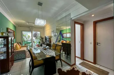 Apartamento com 2 dormitórios à venda, 80 m² por r$ 1.060.000,00 - praia da costa - vila velha/es