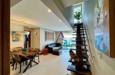 Cobertura com 3 suítes à venda, 187 m² por r$ 1.950.000 - jardim camburi - vitória/es