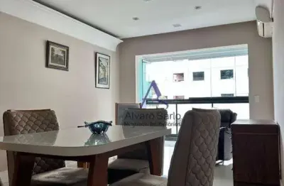 Apartamento com 3 dormitórios à venda, 110 m² por r$ 1.250.000,00 - praia do canto - vitória/es