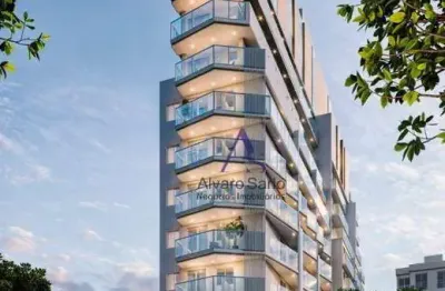 Apartamento com 1 dormitório à venda, 32 m² por r$ 1.744.500,00 - praia do canto - vitória/es