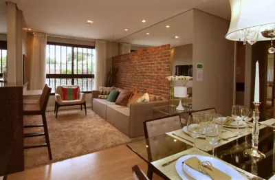 Apartamento com 3 quartos à venda na rua tobias de macedo júnior, 1138, santo inácio, curitiba, 71 m2 por r$ 792.400